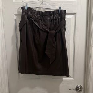 Elegant Brown Skirt
